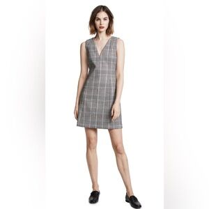 Theory Easy V Shift Dress Size 8